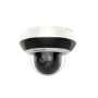 Camera de supraveghere IP Mini Dome PTZ 4X Outdoor 4MP Hikvision DS-2DE2A404IW-DE3(C0)(S6)(C), lentila varifocala: 2.8-12mm, ilu